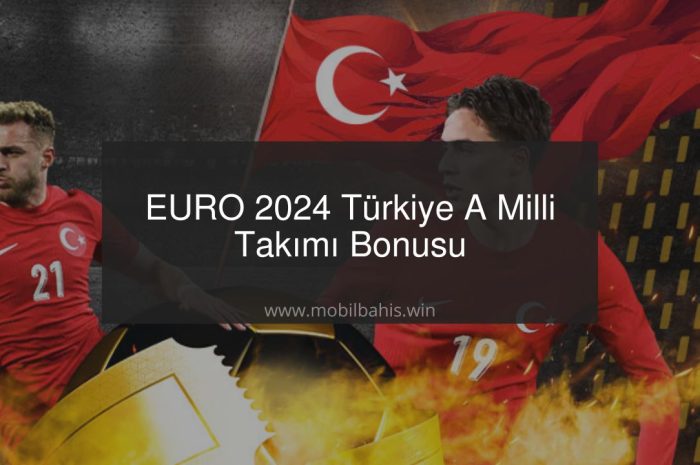 EURO 2024 Türkiye A Milli Takımı Bonusu